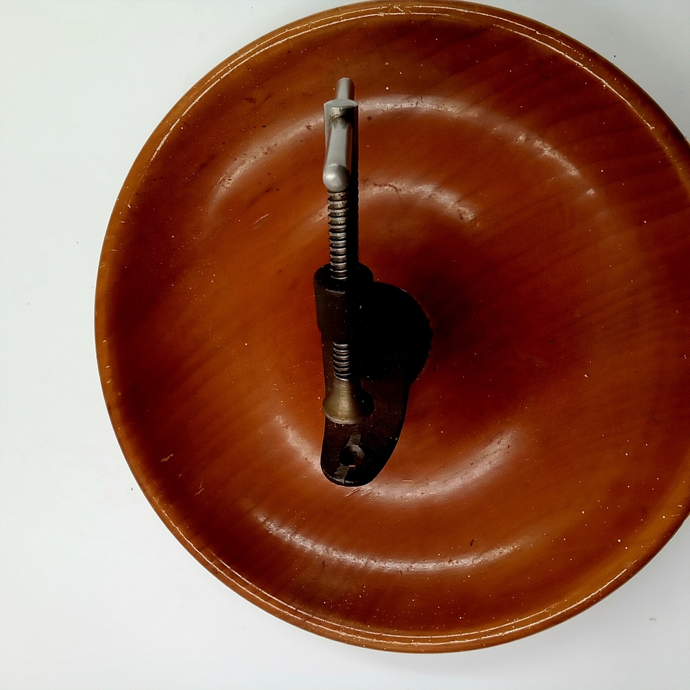 Vintage Wooden Nutcracker Bowl